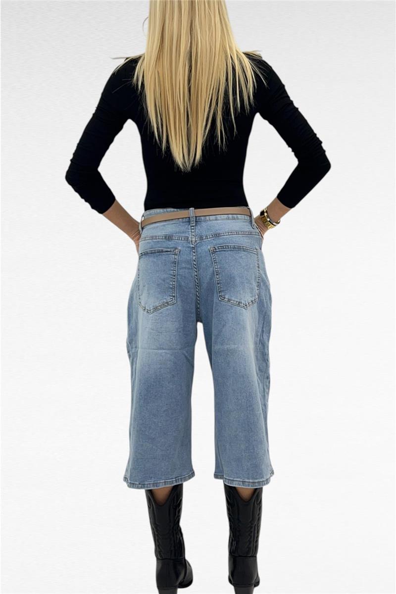 bermuda wide-leg capri